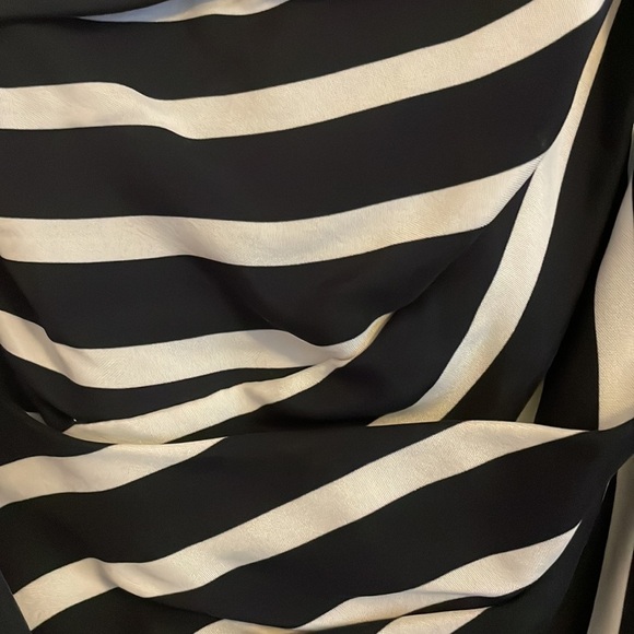 Jonathan Simkhai ruched striped dress‎ 2 - Picture 3 of 6